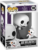 Funko POP! Nightmare Before Christmas – Jack with Zero (1808) 39028