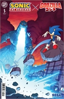 Sonic The Hedgehog X Godzilla #5 40192