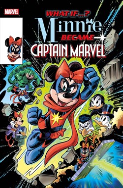 Marvel & Disney: What If...? Minnie Became Captain Marvel 4621