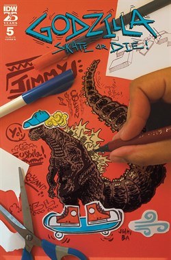 Godzilla: Skate Or Die #5 4971